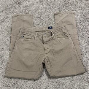 AG Adriano Goldschmied Khaki Jeans